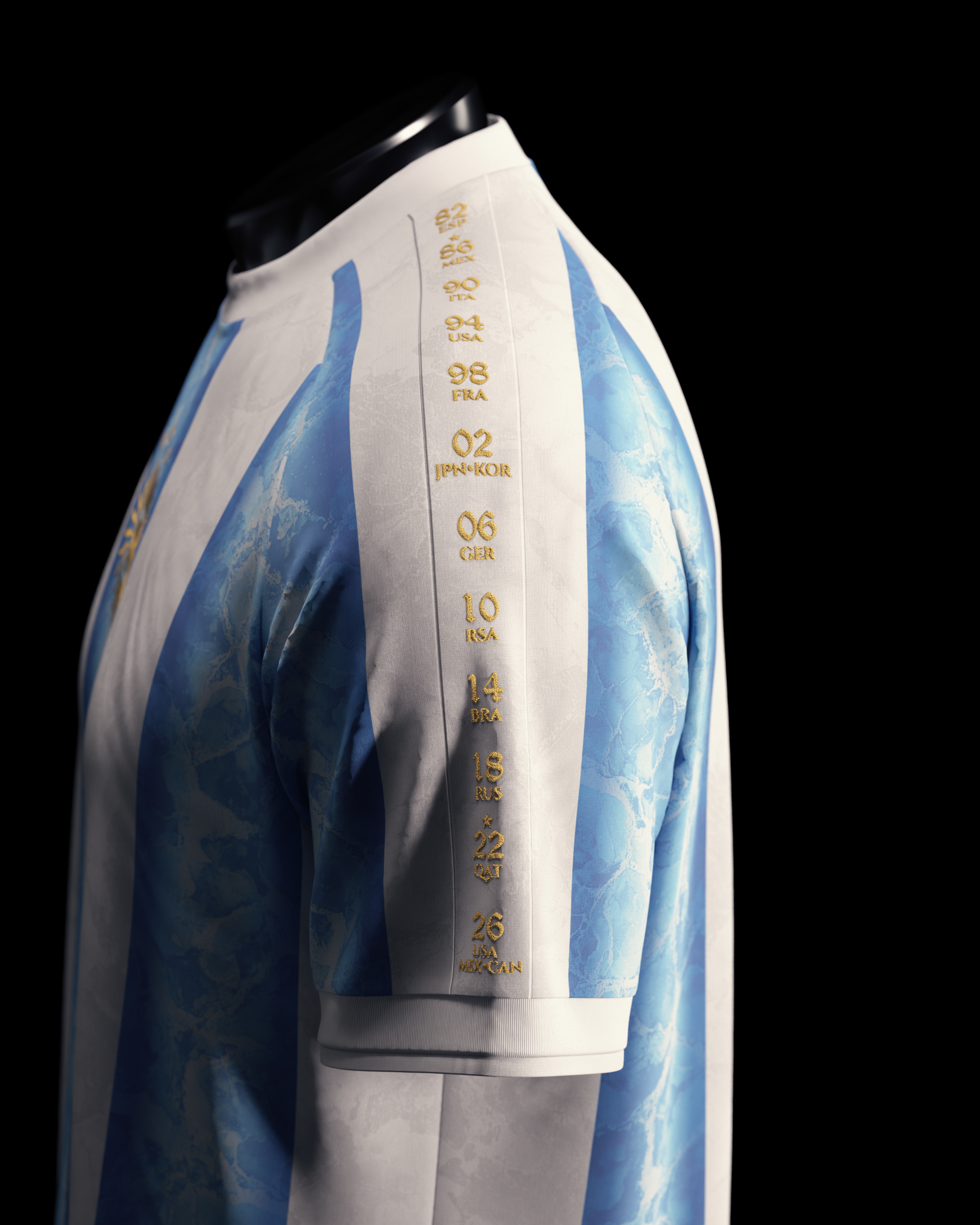 Argentina "Glacier" Jersey (2026WC Edition)