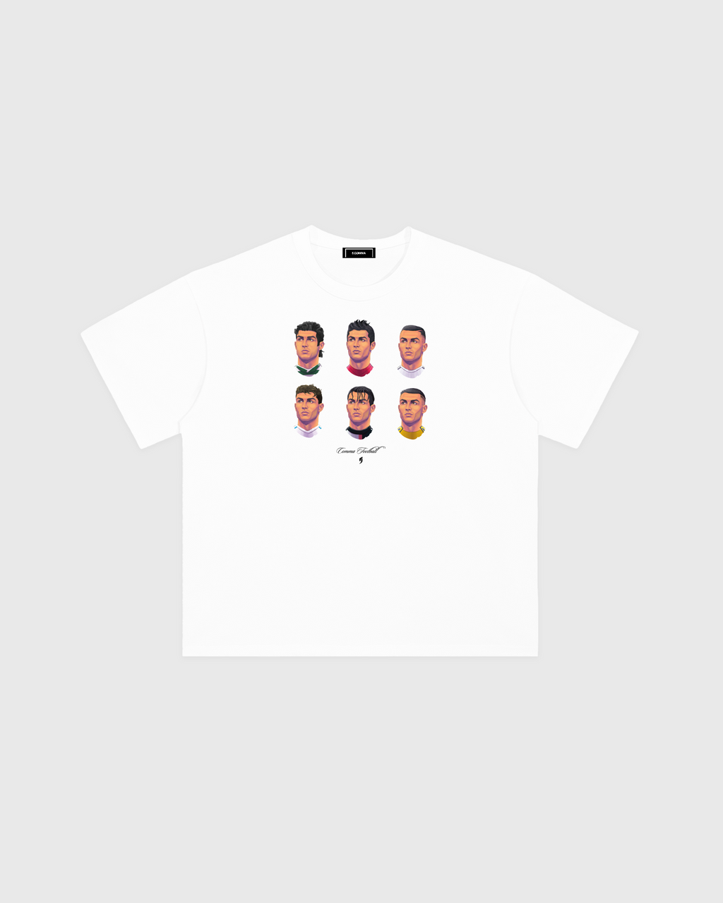 Cris' Barbershop Tee - White