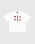 Cris' Barbershop Tee - White