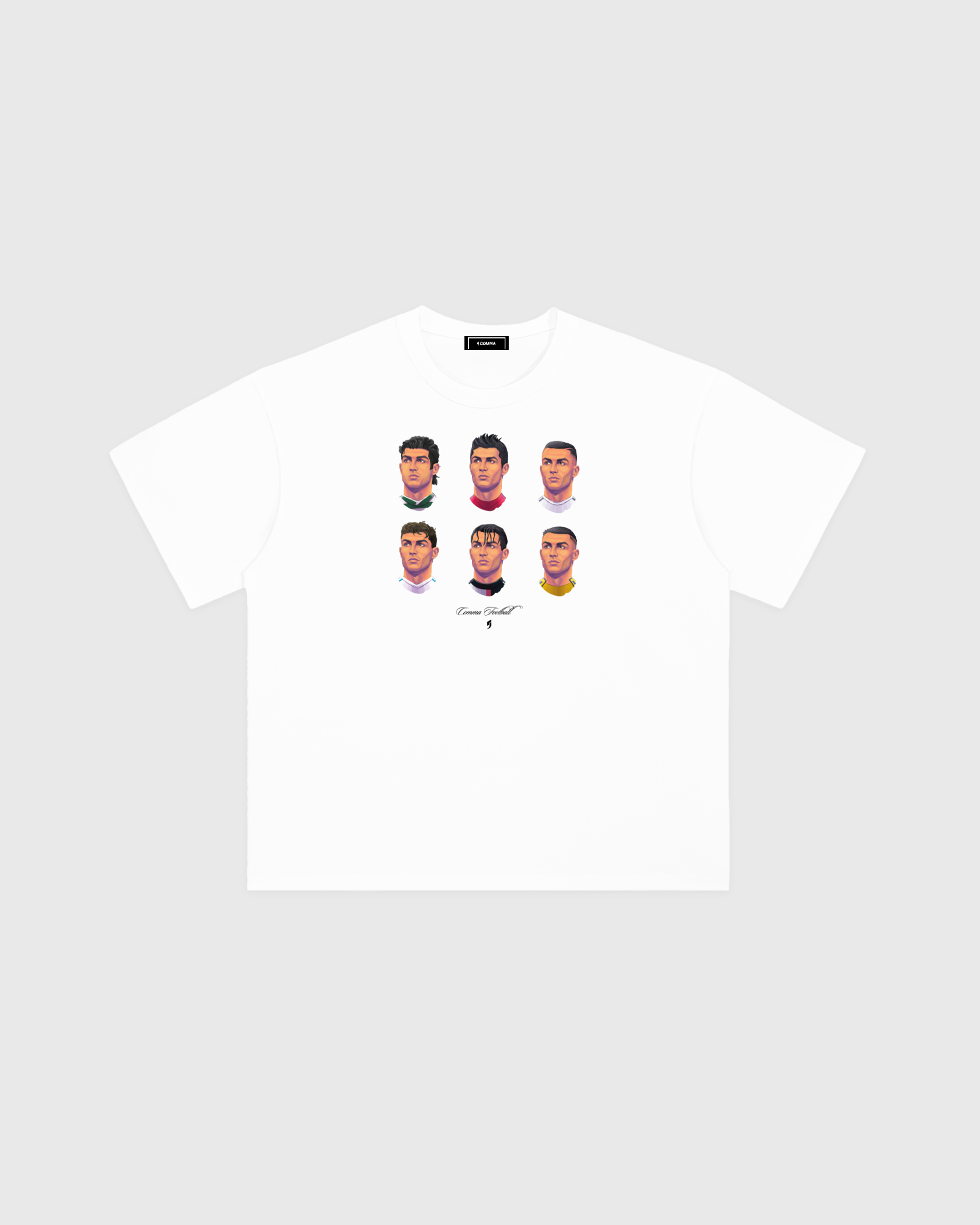 Cris' Barbershop Tee - White